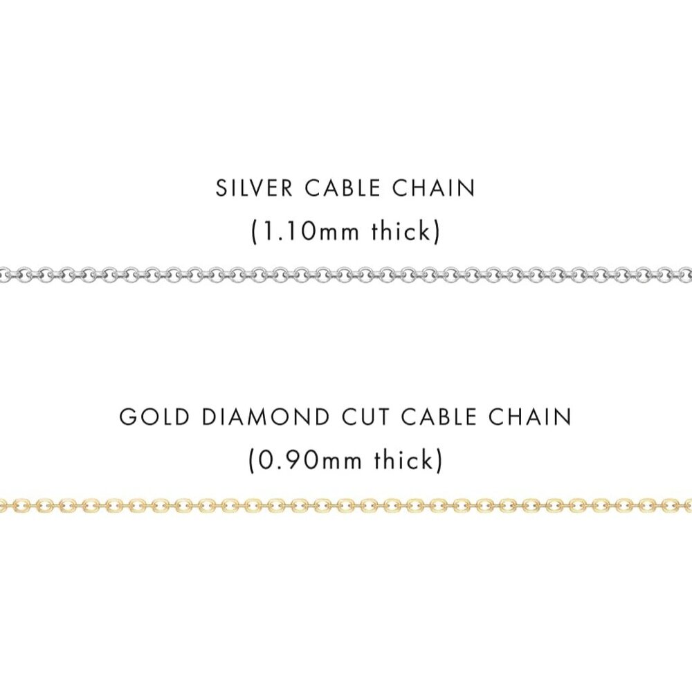 Personalized Name Necklace Solid Gold, Solid Ster… - image 8